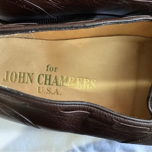 Alain Delon Beautiful Quality Leather Loafers Size 13 excellent condition. main image 5